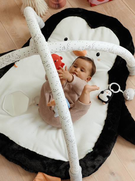 Tapis d'éveil GREEN FOREST blanc+Gris - vertbaudet enfant 