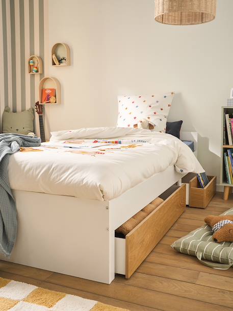 Kinderbed Cabane 90x190cm wit - vertbaudet enfant 