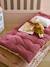 Matelas de sol bi-matière fleurs/velours Arizona rose - vertbaudet enfant 