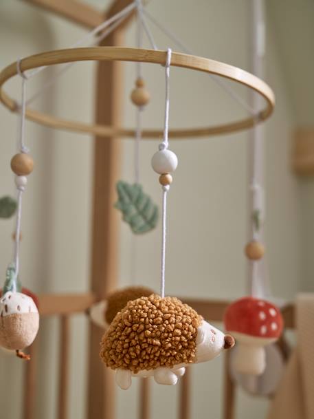 Mobile musical HERISSON beige - vertbaudet enfant 