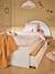 Lit enfant 90x190cm avec rangements + table de chevet réversible Japi blanc - vertbaudet enfant 