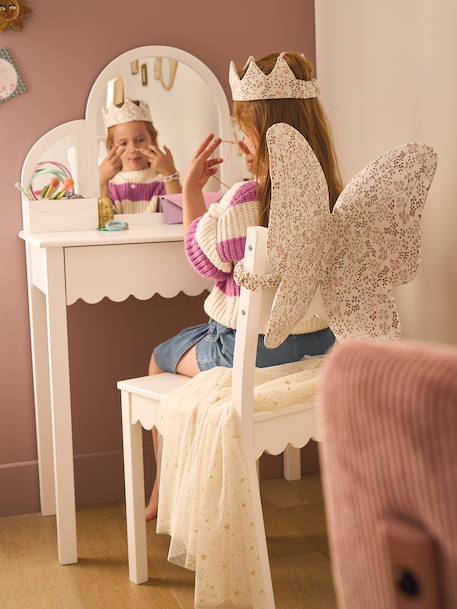 Coiffeuse enfant Feston blanc - vertbaudet enfant 