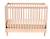 Meegroeibed met details LIGNE FESTON ecru+rozen - vertbaudet enfant 
