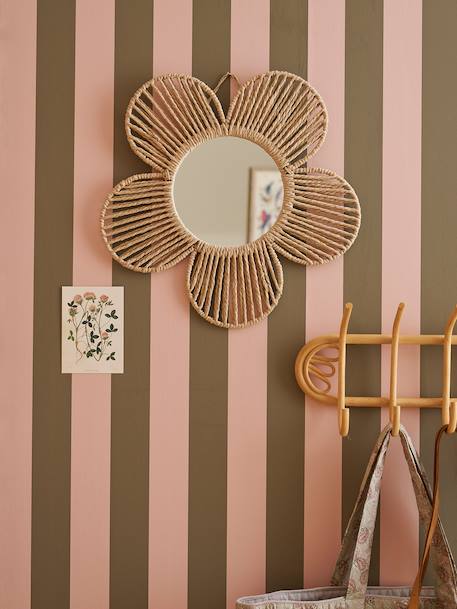 Miroir Fleur beige - vertbaudet enfant 