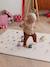 Grand tapis mousse beige+écru - vertbaudet enfant 