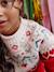 Pull fille noël jacquard rouge - vertbaudet enfant 