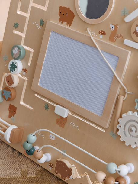 Planche d'activités avec ardoise magique GREEN FOREST en bois FSC® bois - vertbaudet enfant 