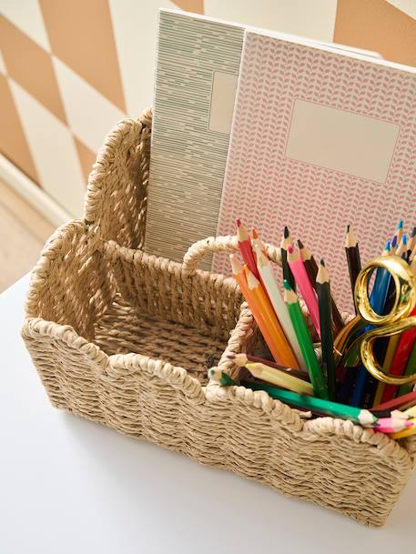 Essentiële decoratie: potloodhouder met geschulpte rand beige - vertbaudet enfant 