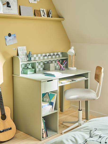 Bureau enfant Damier vert - vertbaudet enfant 