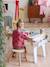 Table de dessin et briques de construction en bois FSC® blanc - vertbaudet enfant 
