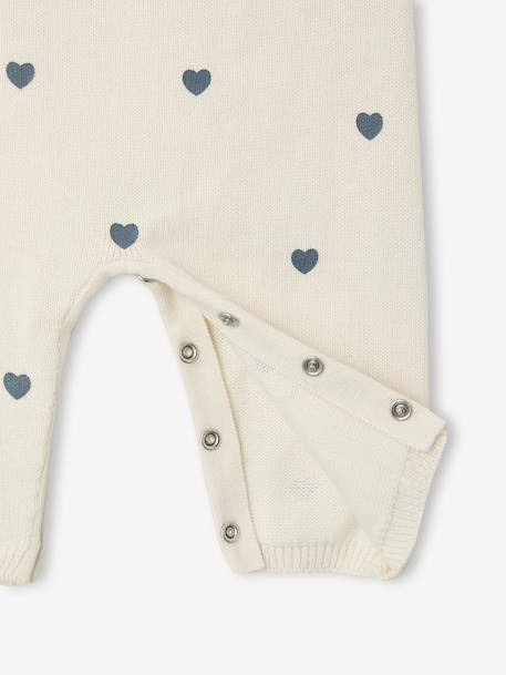 Babypakje salopet voor meisjes en haarband ecru - vertbaudet enfant 