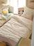 Parure housse de couette et taie d'oreiller HIRONDELLES blanc imprimé - vertbaudet enfant 