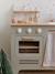 Cuisine en bois FSC® avec accessoires écru+rose+vert sauge - vertbaudet enfant 