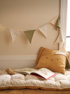 Linge de maison et décoration-Décoration-Guirlande-Guirlande fanions en gaze de coton