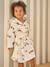 Peignoir de bain Enfant CHANTIER personnalisable, avec coton recyclé blanc imprimé - vertbaudet enfant 