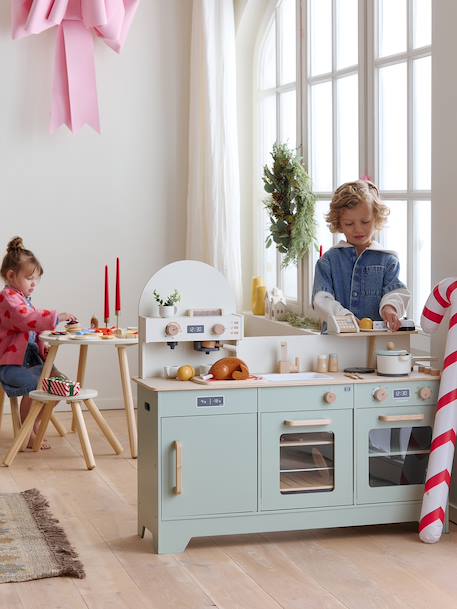 Restaurant en bois FSC® vert sauge - vertbaudet enfant 