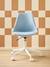 Chaise de bureau enfant à roulettes blanc+bleu+rose+vert - vertbaudet enfant 