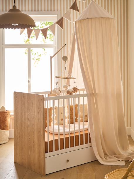 Sherpa hemelbed ecru - vertbaudet enfant 