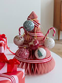 Linge de maison et décoration-Décoration-Objet déco-Coffret 6 boules de Noël 3D