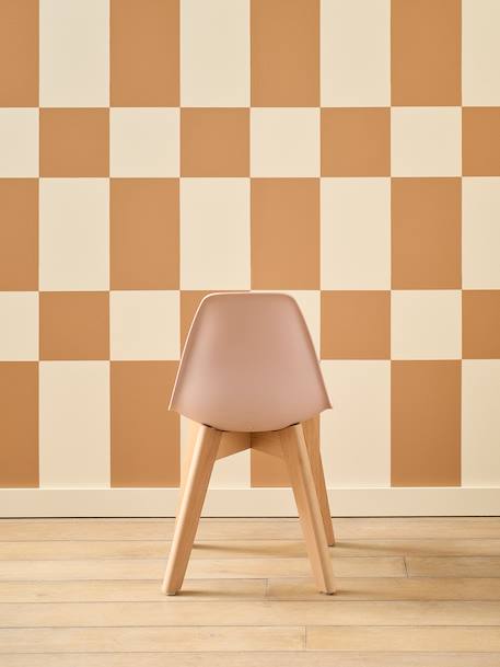 Chaise maternelle design scandinave rose - vertbaudet enfant 