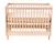 Meegroeibed met details LIGNE FESTON ecru+rozen - vertbaudet enfant 