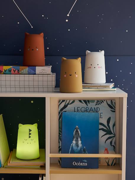 Nachtlamp Vos MARRON MOYEN UNI AVEC DECOR - vertbaudet enfant 