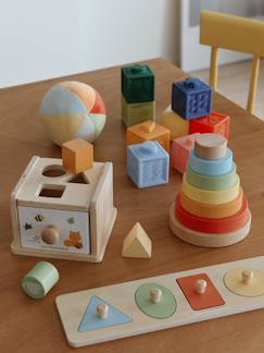 -Coffret 5 jouets d’éveil bois FSC®