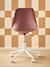 Chaise de bureau enfant à roulettes blanc+bleu+rose+vert - vertbaudet enfant 