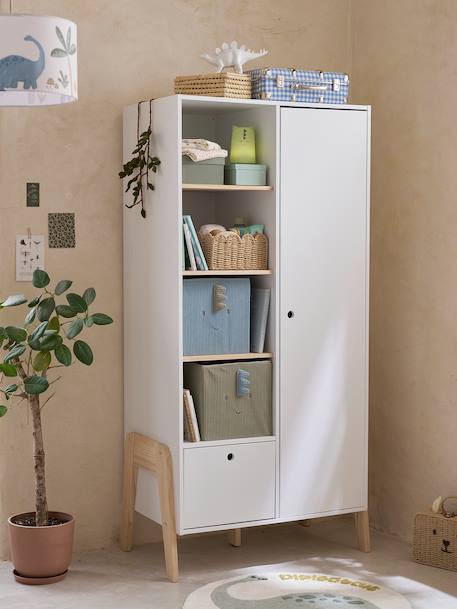 Armoire RÉTRO blanc - vertbaudet enfant 