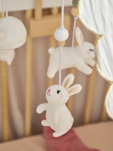 Mobile musical LAPIN bois - vertbaudet enfant 
