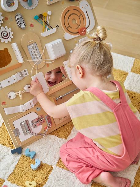 Planche d'apprentissage multi activités en bois FSC® bois - vertbaudet enfant 