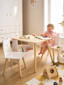 Chambre et rangement-Set table et 2 chaises enfant ourson