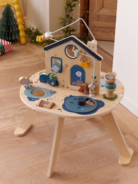 Evolutieve activiteitentafel, opvouwbaar, van FSC®-hout hout - vertbaudet enfant 