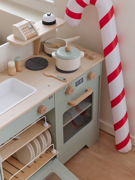 Restaurant en bois FSC® vert sauge - vertbaudet enfant 
