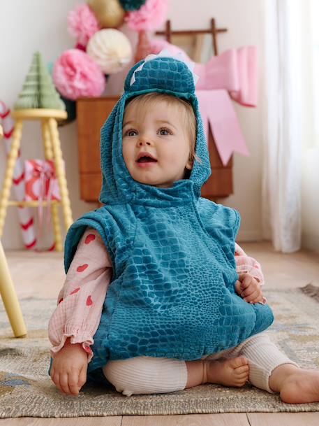 Dierenkostuum baby Dinosaurus groen - vertbaudet enfant 