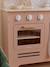 Cuisine en bois FSC® avec accessoires écru+rose+vert sauge - vertbaudet enfant 