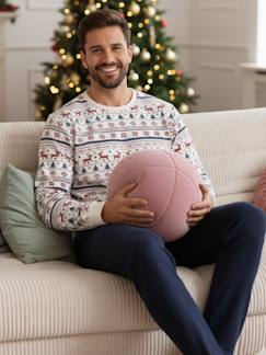-2-delige herenpyjama familie Kerstmis