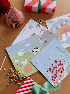 Jouet-Activités artistiques-Coffret de tableaux à pompons