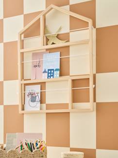 Linge de maison et décoration-Décoration-Cadre, affiche, pêle-mêle-Pêle-mêle maison en bois