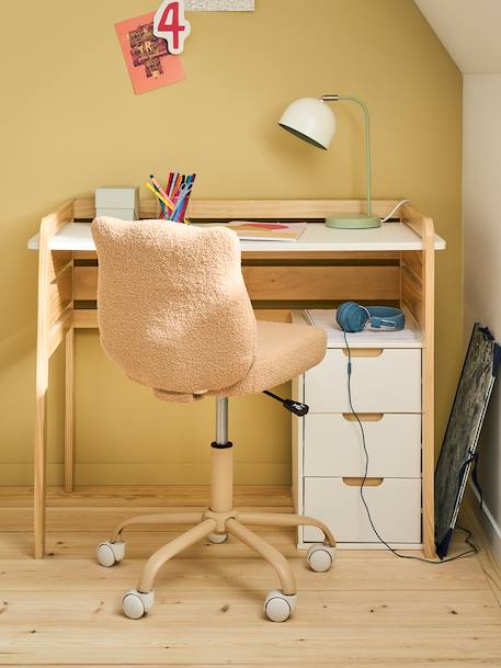 Bureau évolutif maternelle et primaire blanc - vertbaudet enfant 