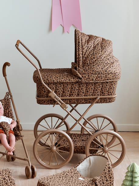 Landau pour poupon Vertbaudet x Envie de Fraise marron - vertbaudet enfant 