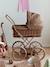 Romantische kinderwagen VERTBAUDET & Envie de fraise bruin - vertbaudet enfant 