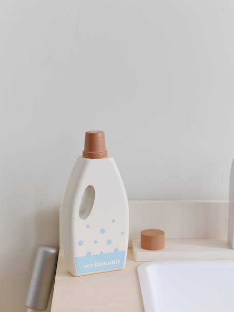 Machine à laver et à repasser avec accessoires en bois FSC® écru - vertbaudet enfant 