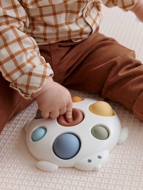 Tortue Pop It blanc - vertbaudet enfant 