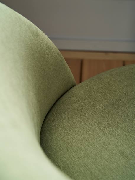 Chaise enfant en tissu chiné rose+vert - vertbaudet enfant 