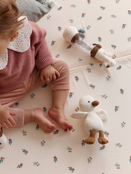 Zintuigelijk matje GINGER BREAD beige+ecru+saliegroen - vertbaudet enfant 