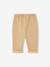 Pantalon bébé molleton imprimé cappuccino+vert émeraude+vert sauge - vertbaudet enfant 