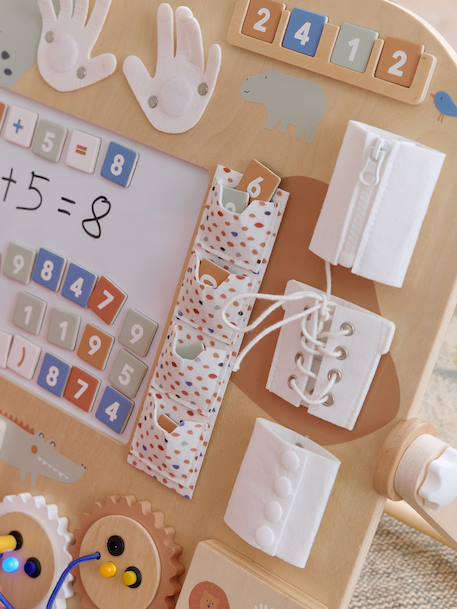 FSC® houten leerbord met meerdere activiteiten hout - vertbaudet enfant 
