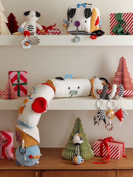 Baby Activity-Spirale aus Stoff LERNEN & GREIFEN meerkleurig - vertbaudet enfant 