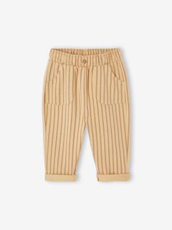 -Pantalon bébé molleton imprimé